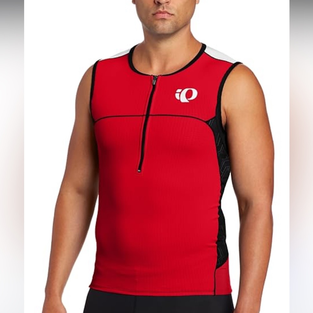 Pearl Izumi Mens Select Pursuit Tri Sleeveless Jersey Medium Cycling Outdoors